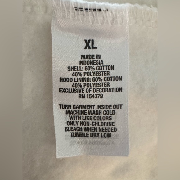 AEROPOSTALE Men’s Hoodie Sweatshirt Logo Tape Sleeves NWOT, SIZE XL Condition - Picture 4 of 7